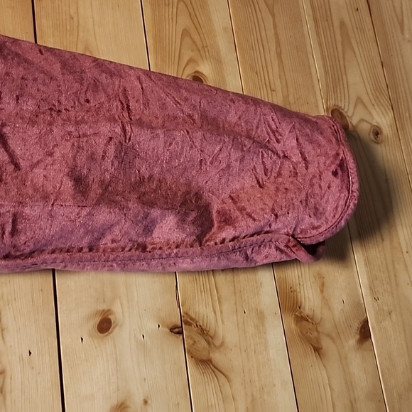 Madewell velvet maroon pants size XXS - Picture 8 of 9